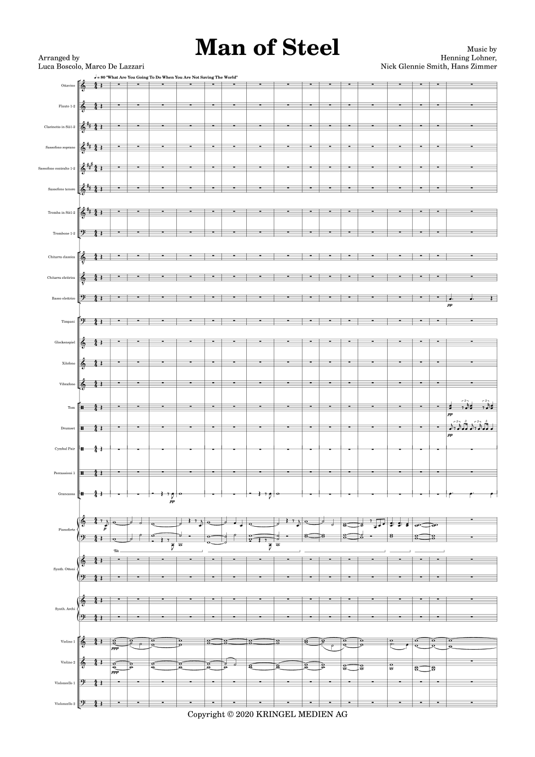 1st Flight 2020 (arr. Luca Boscolo e Marco De Lazzari)