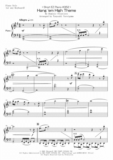Hang 'em High (arr. Tsuyoshi Yoroiguma)