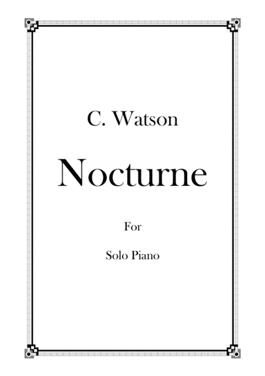 Nocturne - For Solo Piano