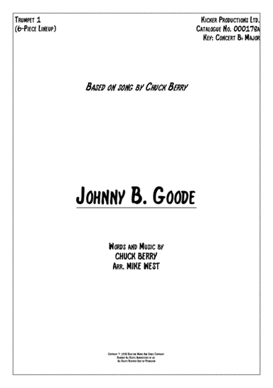 Johnny B. Goode (arr. Mike West)