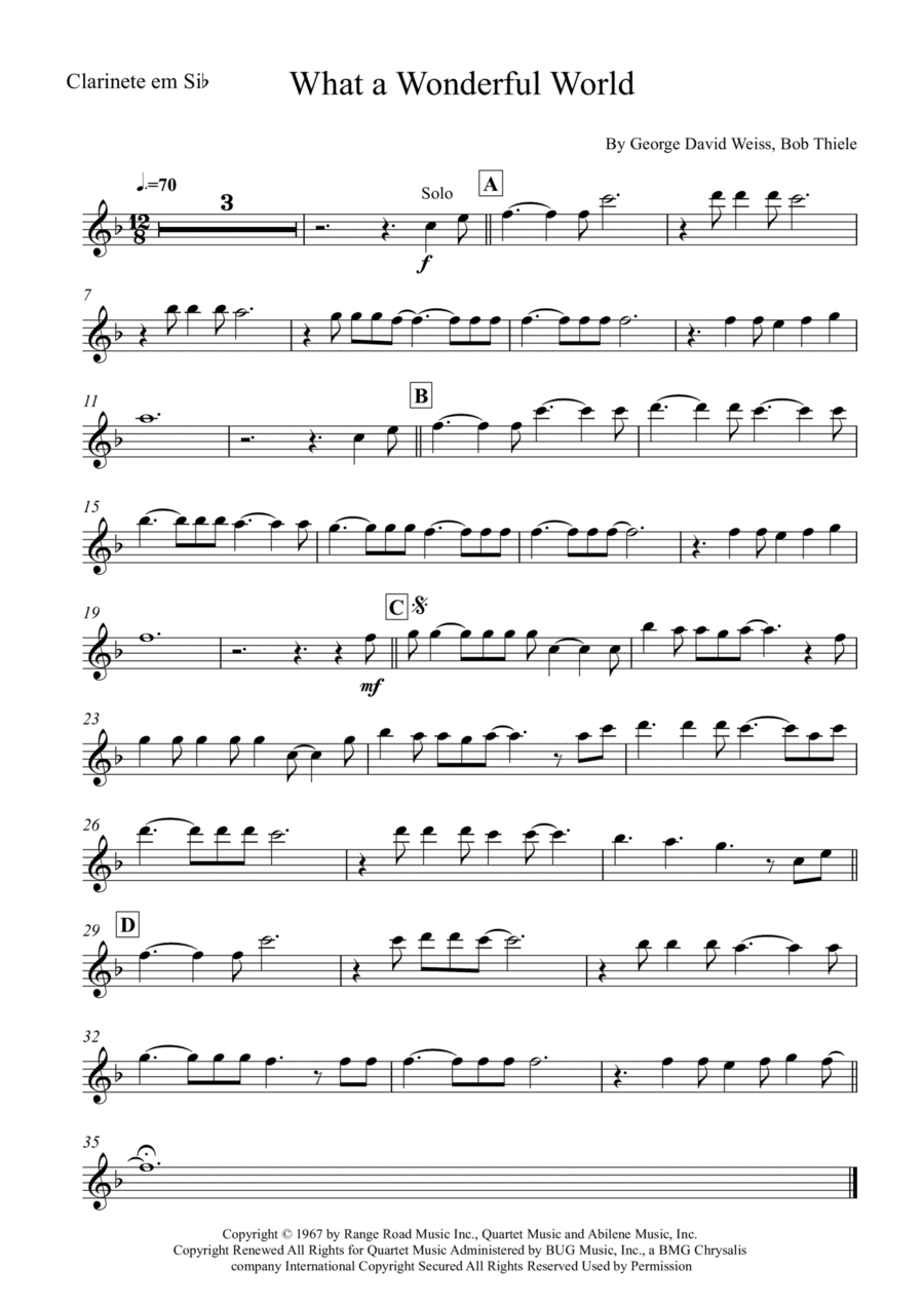 What A Wonderful World (arr. Vinicius Louzada)