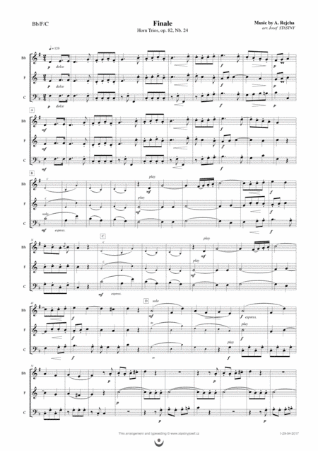 Horn Trios, Nb. 24 -  FINALE