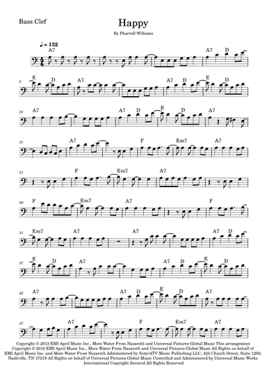 Happy (arr. Fabio Eduardo de Oliveira)