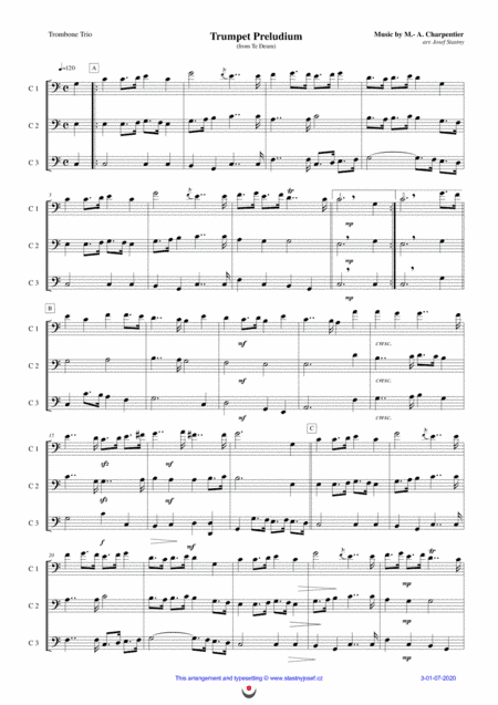 Trumpet Preludium (arr. Josef STASTNY)