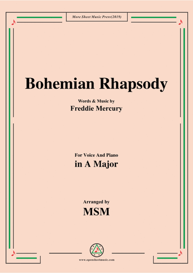 Bohemian Rhapsody (arr. Open Cloud)
