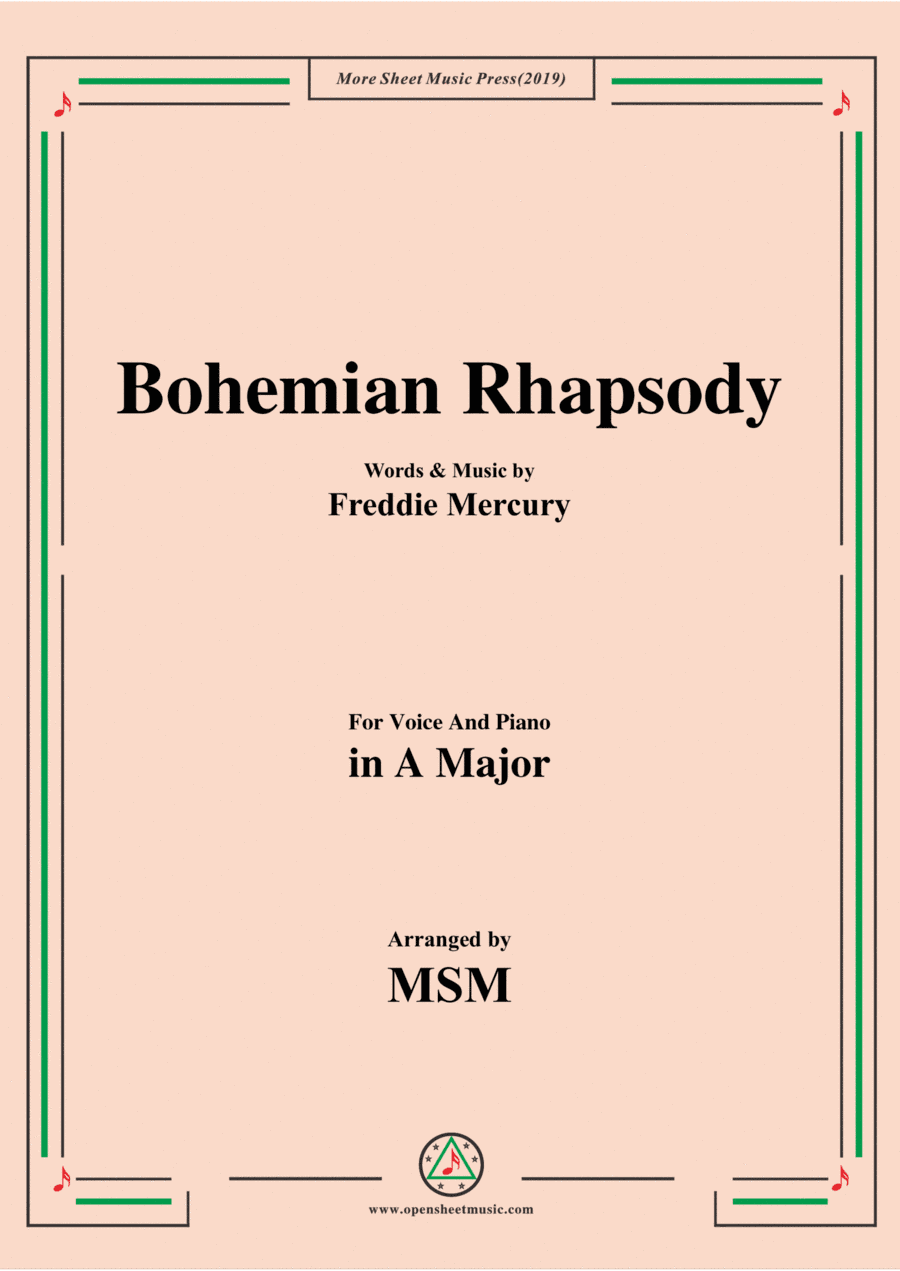 Bohemian Rhapsody (arr. Open Cloud)