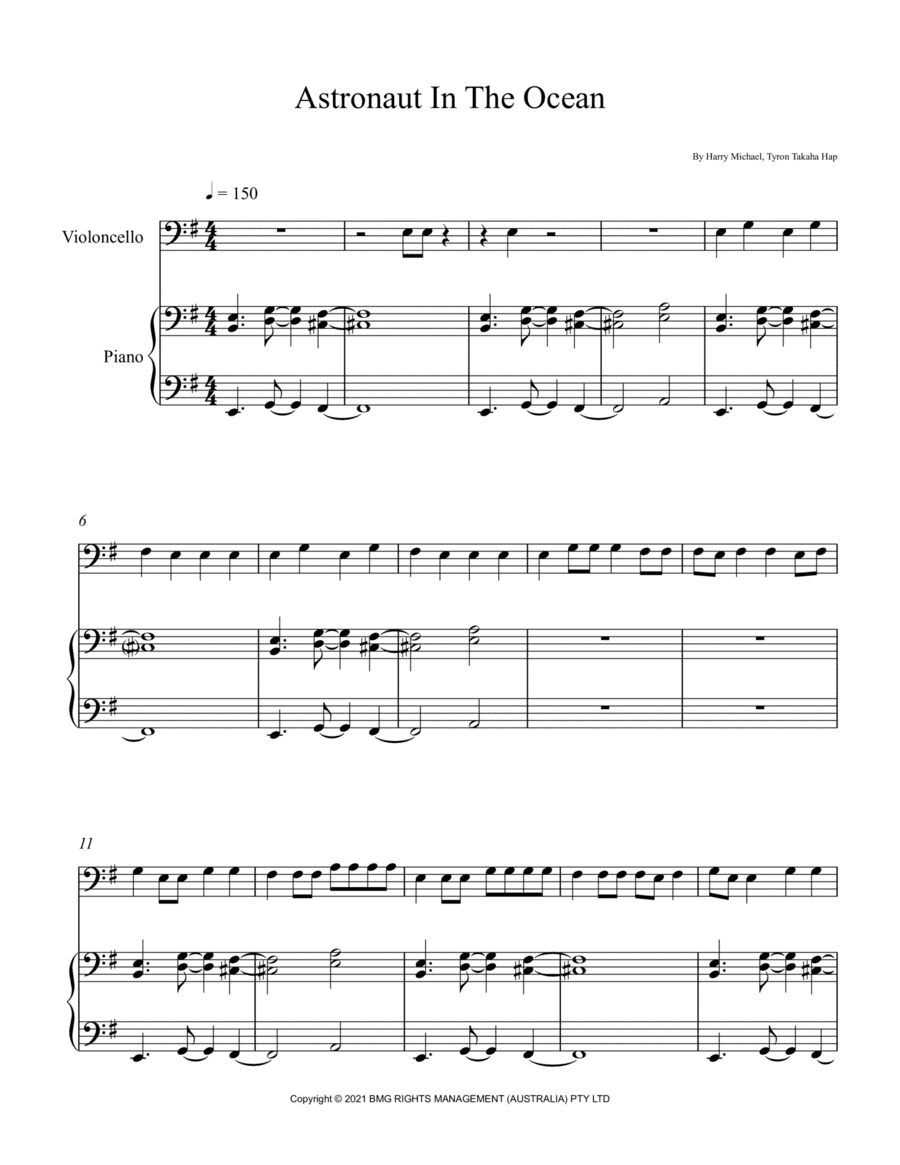 Masked Wolf (arr. André Laitano)