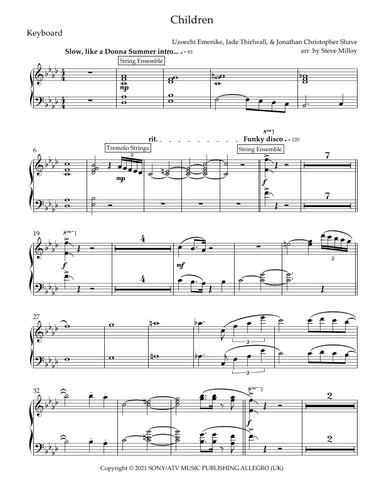 Children (arr. Steve Milloy)