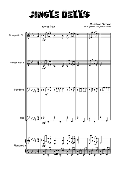 Jingle Bells (arr. Tiago Cordeiro)