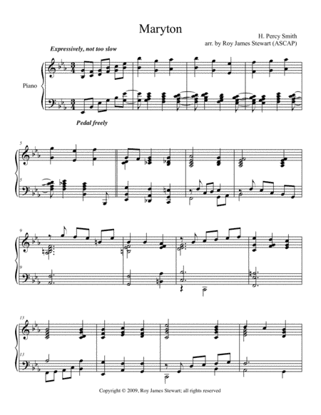 Maryton (arr. Roy James Stewart)