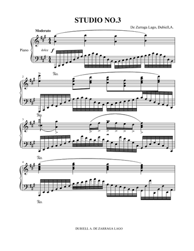 Ten Etudes No.3