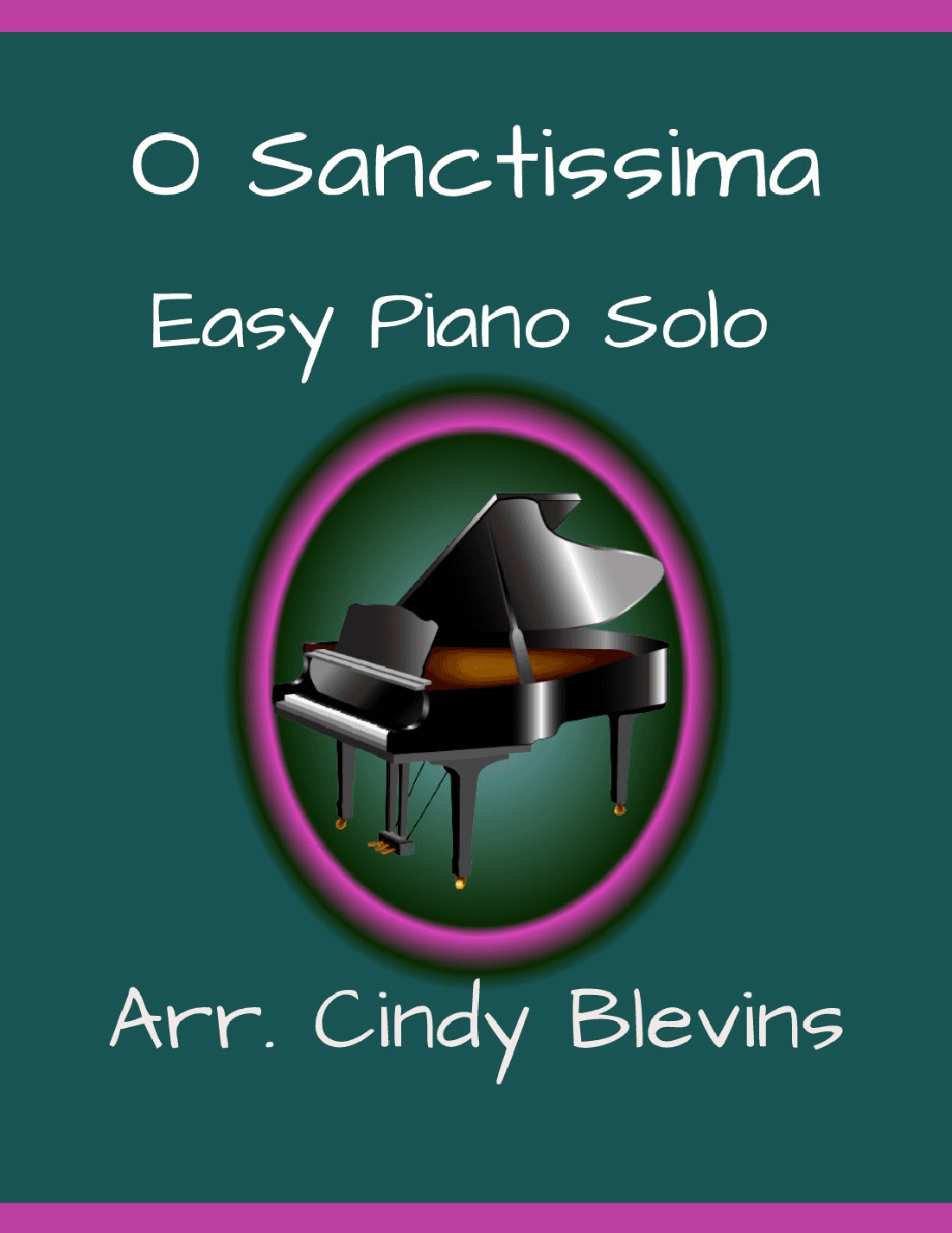 O Sanctissima, Easy Piano Solo (arr. Cindy Blevins)