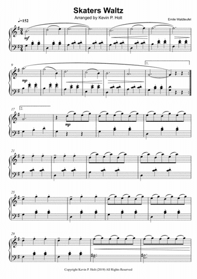 Skaters Waltz - Emile Waldteufel (arr. Kevin P. Holt)