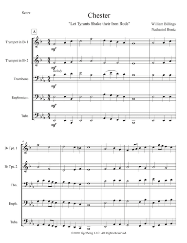 Chester (arr. Nathaniel Hontz)