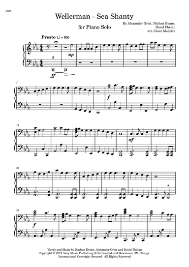Wellerman (arr. César Madeira)
