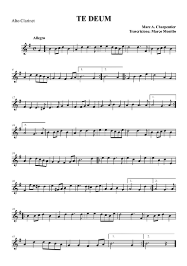 Te Deum (arr. Marco Monitto)