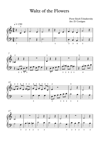 Waltz of the Flowers (Nutcracker) (arr. D. Costigan)