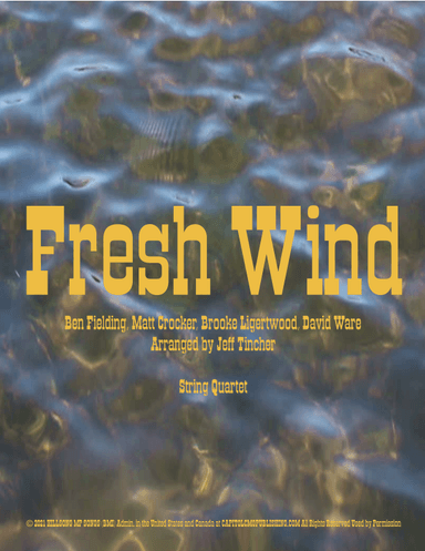 Fresh Wind (arr. Jeff Tincher)