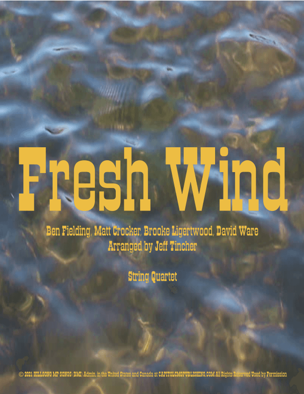 Fresh Wind (arr. Jeff Tincher)