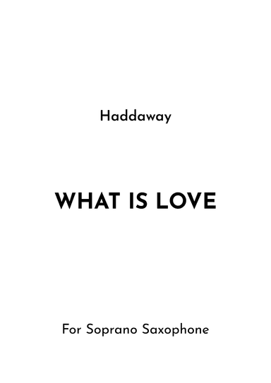 What Is Love (arr. Jireh J.)
