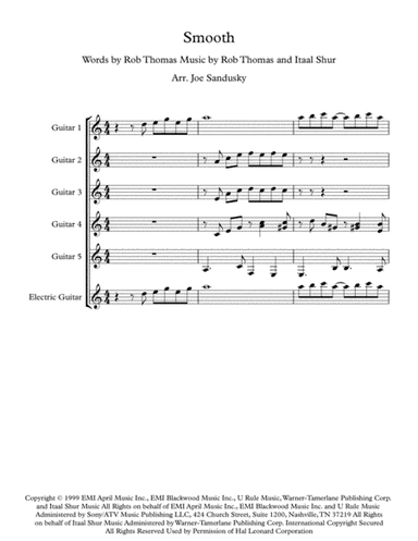 Smooth (arr. Joe Sandusky)