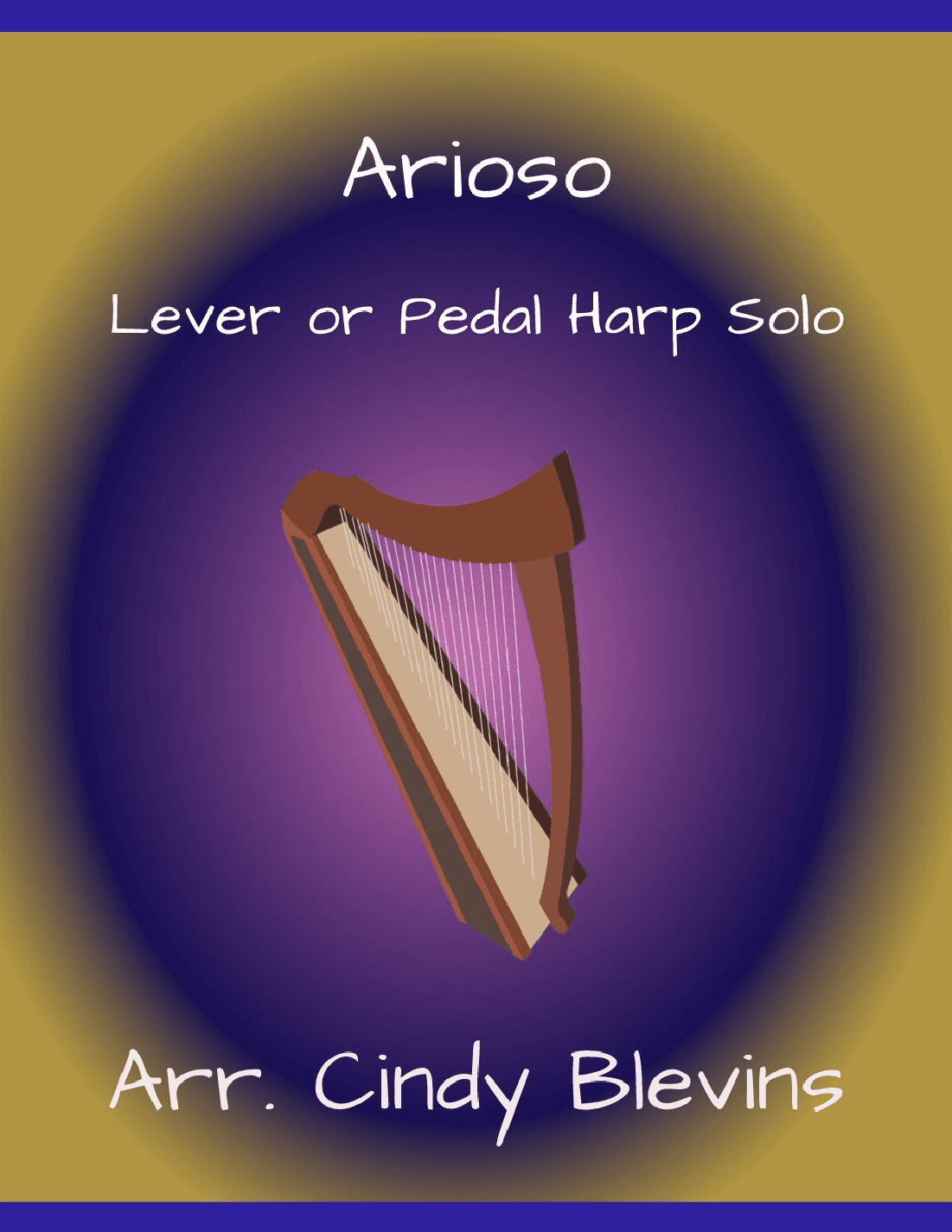 Arioso, for Lever or Pedal Harp (arr. Cindy Blevins)