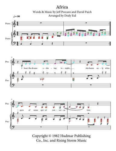 Africa (arr. HarvardTHUD)
