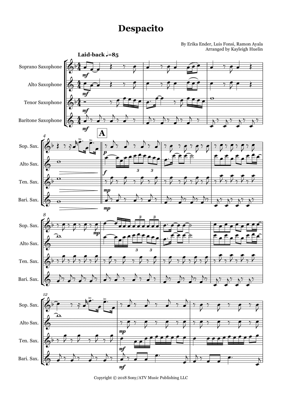 Despacito (arr. Kayleigh Huelin)