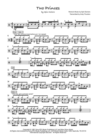 Two Princes (arr. Andy Thurston)