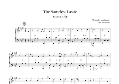 The Nameless Lassie (arr. Julia Gordon)