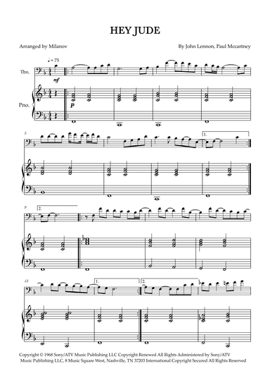 Hey Jude (arr. Milanov)