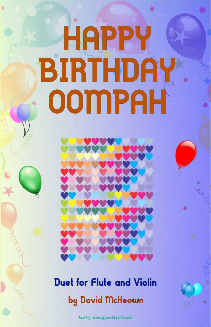 Happy Birthday Oompah, for Flute and Violin Duet (arr. David McKeown)
