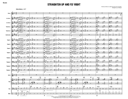 Straighten Up And Fly Right (arr. Joseph Hasper)