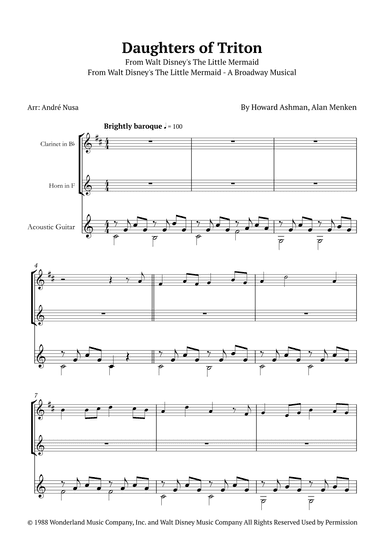 Daughters Of Triton (arr. André Nusa)