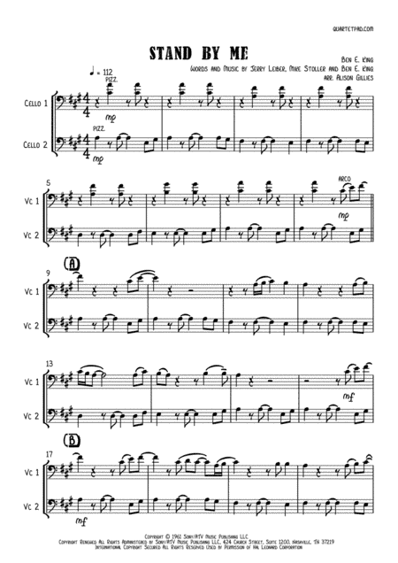 Stand By Me (arr. Alison Gillies)