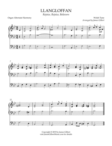 LLANGLOFFAN (Rejoice, Rejoice, Believers) (arr. James Gilbert)