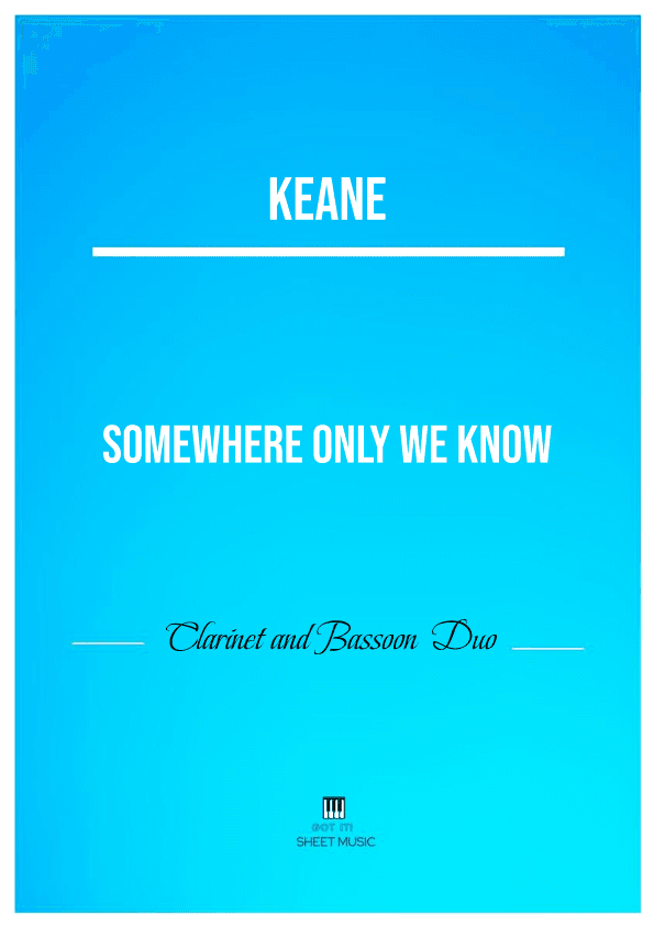 Somewhere Only We Know (arr. ANDRE LAITANO)