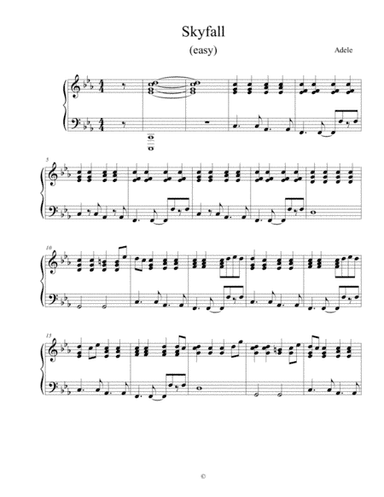 Skyfall (arr. leamusic)