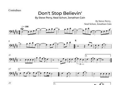 Don't Stop Believin' (arr. Alex Nunes Rodrigues)