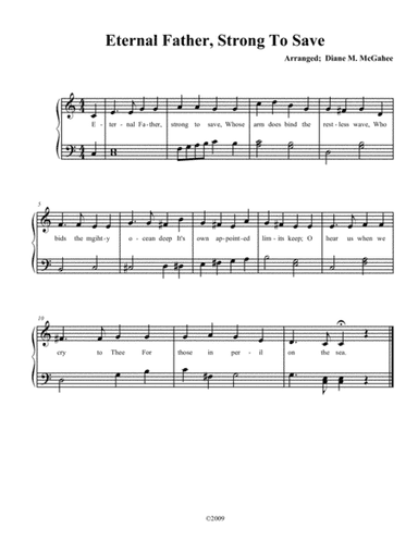 Almighty Father, Strong To Save (arr. Diane M. McGahee)
