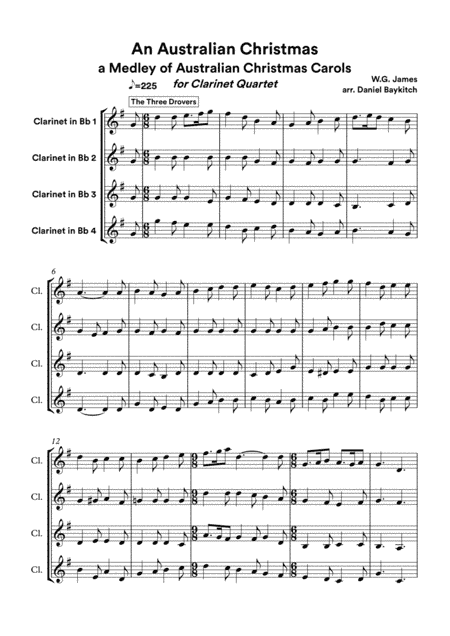 An Australian Christmas (arr. Daniel Baykitch)