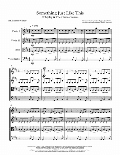 Something Just Like This (arr. Thomas Winter)