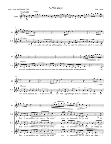 A-Wassail A-Wassailing
