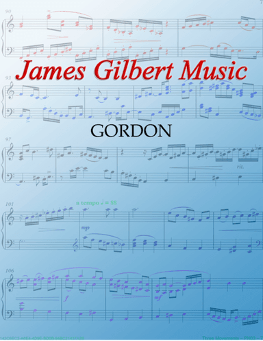 GORDON (My Jesus, I Love Thee) (arr. James Gilbert)