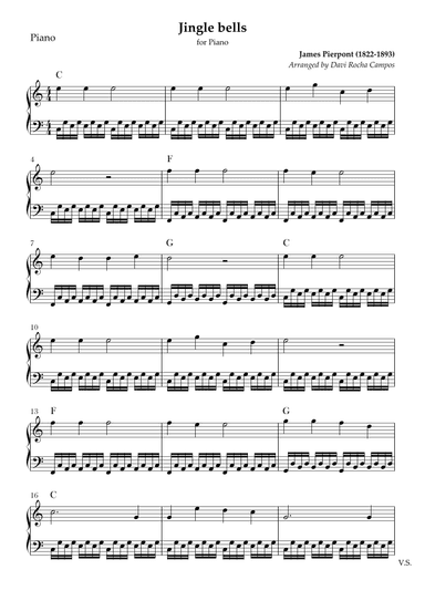 Jingle bells (arr. Davi Rocha Campos)