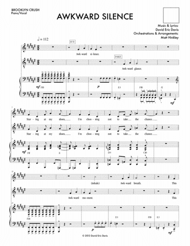 Awkward Silence (from "Brooklyn Crush")