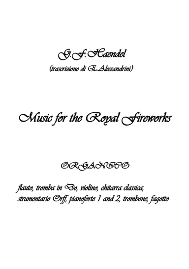 Music for the royal fireworks: Ouverture (arr. Ester Alessandrini)
