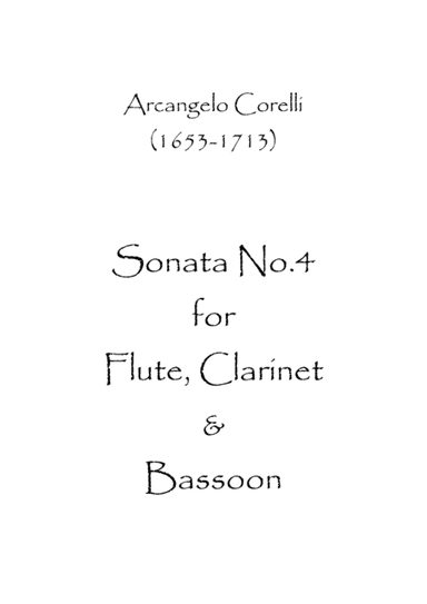 Sonata No.4 (arr. Spence Bundy)