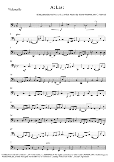 At Last (arr. Caroline Pearsall)