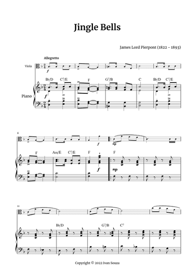 Jingle Bells (arr. Ivan Souza)